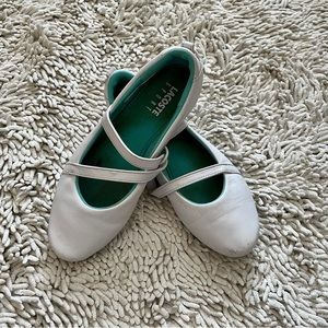 Lacoste Sport Nima Pique Leather Ballet Flats